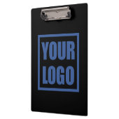  ビジネスロゴ黒のクリップボード クリップボード (左)
