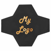 ビジネスロゴ黒 サッカーボール (フラット)