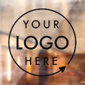 ビジネスロゴ | お客様の企業ロゴをカスタムアップロード ウィンドウサイン (シート2)