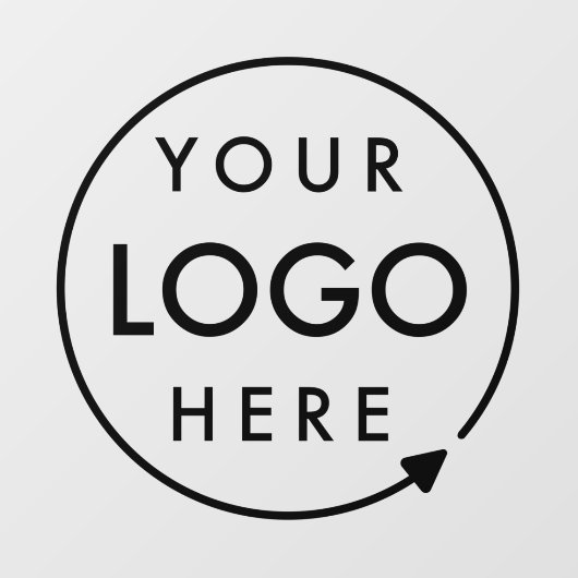 ビジネスロゴ | お客様の企業ロゴをカスタムアップロード ウィンドウサイン (シート)