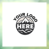 ビジネスロゴ | ここにロゴを追加 カスタム会社ロゴ ウィンドウサイン (シート3)