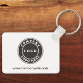 ビジネスロゴ・ウェブサイトカスタム会社 キーホルダー (正面)