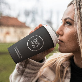 ビジネスロゴ |スタイリッシュモダンプロフェッショナル 紙コップ