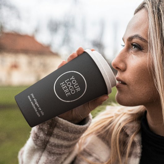 ビジネスロゴ |スタイリッシュモダンプロフェッショナル 紙コップ