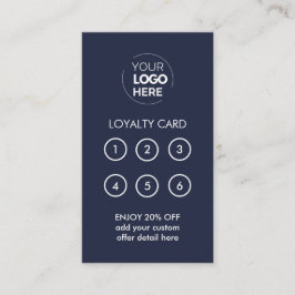 ビジネスロゴ |ネイビープロフェッショナル会社ロイヤリティ ロイヤリティカード