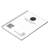 ビジネスロゴ ノートブック (左側)