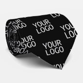ビジネスロゴ |ハーフスタイリッシュステップパターン ネクタイ (ロール)