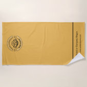 ビジネスロゴ | ビーチタオルミニマルビーチタオル ビーチタオル (正面)