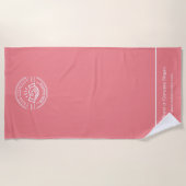 ビジネスロゴ | ビーチタオルミニマルビーチタオル ビーチタオル (正面)