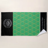 ビジネスロゴ | ビーチタオルミニマルビーチタオル ビーチタオル (正面)