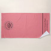 ビジネスロゴ | ビーチタオルミニマルビーチタオル ビーチタオル (正面)