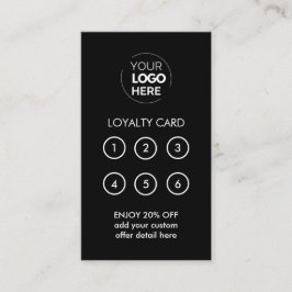 ビジネスロゴ |ブラックプロフェッショナル会社ロイヤリティ ロイヤリティカード