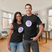 ビジネスロゴ ブラック 従業員用 ワーキングウェア Tシャツ