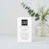 ビジネスロゴ |プロフェッショナルシンプル 名刺 (スタンド正面)