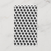 ビジネスロゴ |プロフェッショナルシンプル 名刺 (裏面)