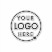 ビジネスロゴ |プロフェッショナル企業のボード シール (正面)