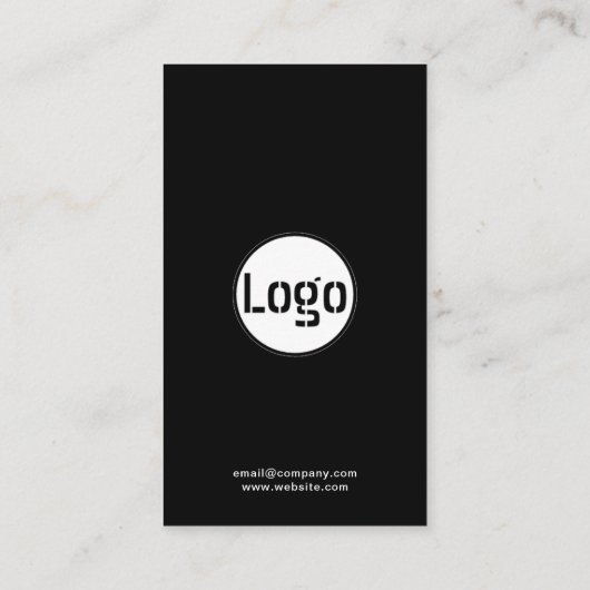 ビジネスロゴ |プロフェッショナル会社パンチ・ロイヤル ロイヤリティカード (裏面)