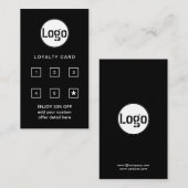 ビジネスロゴ |プロフェッショナル会社パンチ・ロイヤル ロイヤリティカード (正面/裏面)