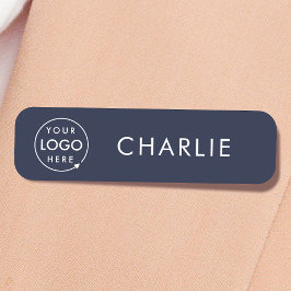 ビジネスロゴ |プロフェッショナル海軍の従業員 名札