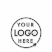 ビジネスロゴ |プロフェッショナル車窓バンパー シール (正面)