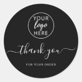 ビジネスロゴ ラウンドシール (正面)