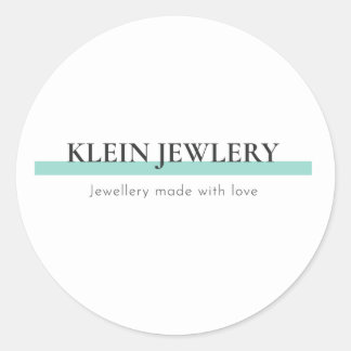 ビジネスロゴ ラウンドシール