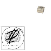 ビジネスロゴ ラバースタンプ (押印)