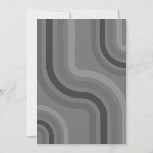 ビジネスロゴ |会社のプロフェッショナル 企業の 招待状 (裏面)