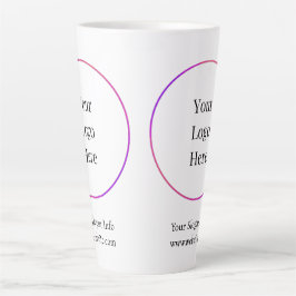 ビジネスロゴ |会社モダンテンプレート カフェラテマグ