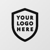 ビジネスロゴ |会社ロゴのアップロードカスタム方法 ウィンドウサイン (シート)