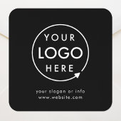 ビジネスロゴ |会社企業ののミニマリスト スクエアシール