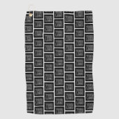 ビジネスロゴ、写真、アップロードしたデザインの追加 ゴルフタオル (正面)