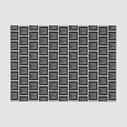 ビジネスロゴ、写真、アップロードしたデザインの追加 薄葉紙 (正面)