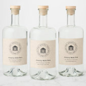 ビジネスロゴ | 名前 | カスタムボトルラベル リキュールボトルラベル (ボトル)