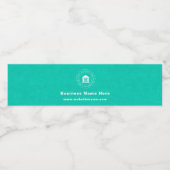 ビジネスロゴ | 名前 | キャッチフレーズ ウェブサイト プロモーション ペットボトルラベル (シングルラベル)