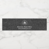 ビジネスロゴ | 名前 | キャッチフレーズ ウェブサイト プロモーション ペットボトルラベル (シングルラベル)