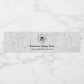 ビジネスロゴ | 名前 | キャッチフレーズ ウェブサイト プロモーション ペットボトルラベル (シングルラベル)