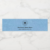 ビジネスロゴ | 名前 | キャッチフレーズ ウェブサイト プロモーション ペットボトルラベル (シングルラベル)