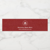 ビジネスロゴ | 名前 | キャッチフレーズ ウェブサイト プロモーション ペットボトルラベル (シングルラベル)