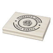 ビジネスロゴ | 大型パーソナライズされた手作りロゴ ラバースタンプ (スタンプ)