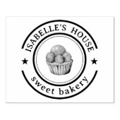 ビジネスロゴ | 大型パーソナライズされた手作りロゴ ラバースタンプ (インプリント)