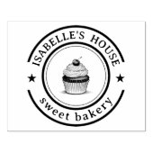 ビジネスロゴ | 大型パーソナライズされた手作りロゴ ラバースタンプ (インプリント)