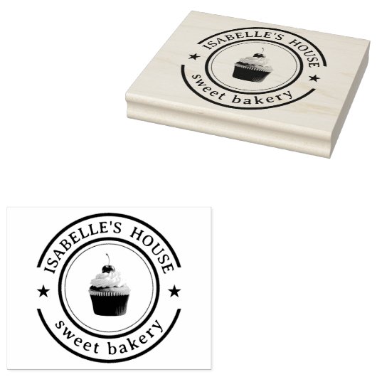 ビジネスロゴ | 大型パーソナライズされた手作りロゴ ラバースタンプ (押印)