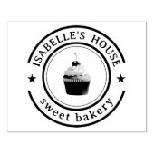 ビジネスロゴ | 大型パーソナライズされた手作りロゴ ラバースタンプ (インプリント)