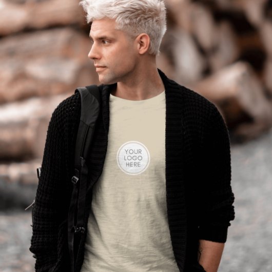 ビジネスロゴ |従業員スタッフ会社ブランド Tシャツ