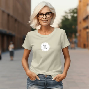 ビジネスロゴ  従業員スタッフ会社ブランド Tシャツ