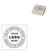 ビジネスロゴ |循環Webサイトおよび会社名 ラバースタンプ (押印)