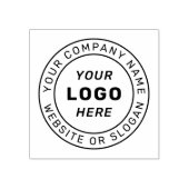 ビジネスロゴ |循環Webサイトおよび会社名 ラバースタンプ (インプリント)