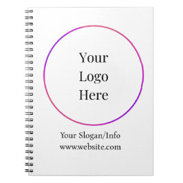 ビジネスロゴ | 現代の会社テンプレート ノートブック