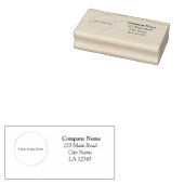 ビジネスロゴ | 現代の会社テンプレート ラバースタンプ (押印)